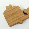 Wooden Plate For Kids - Whale
